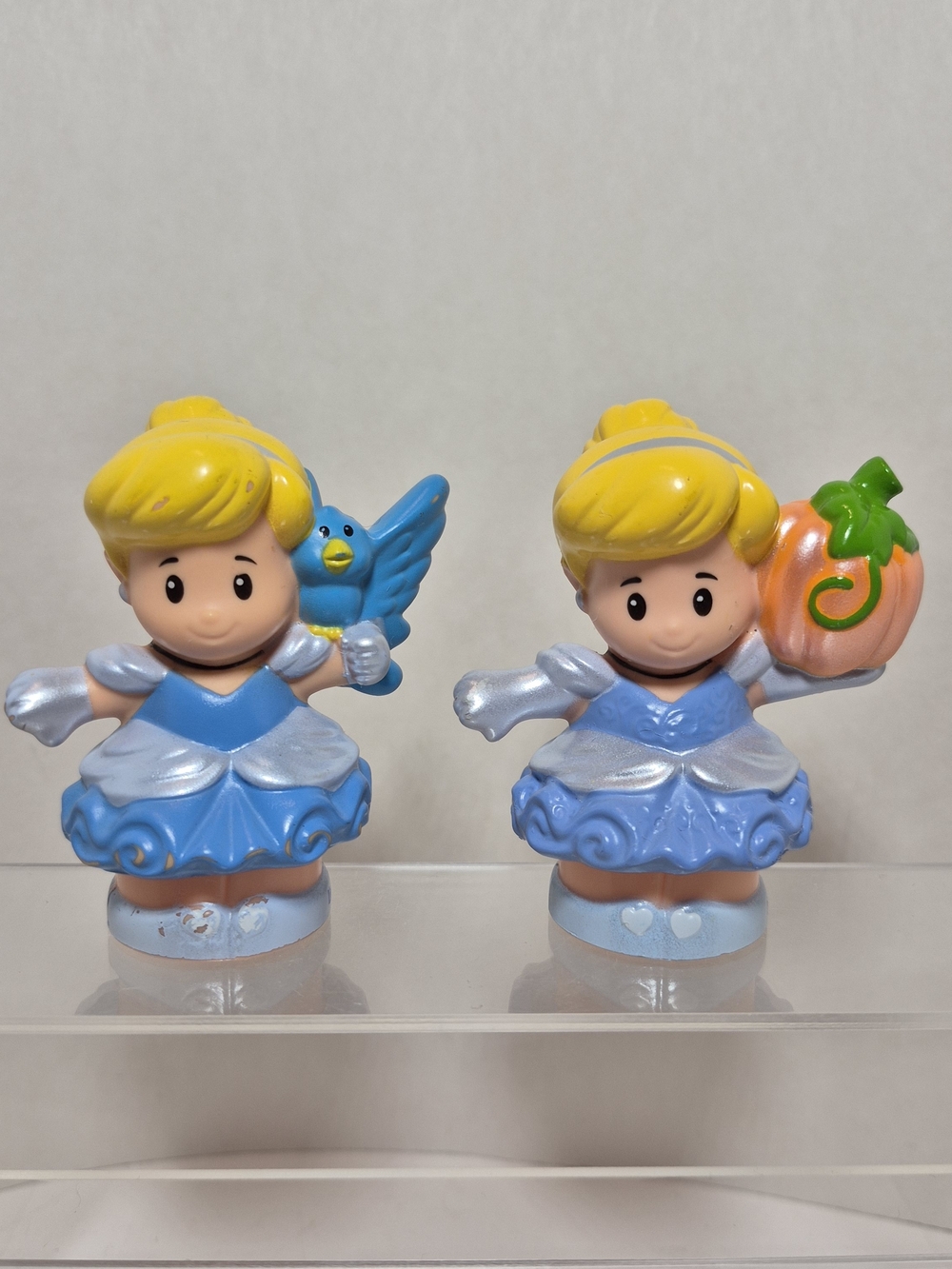 Fisher Price Little People Disney Princess Cinderella With Pumpkin & Blue Bird